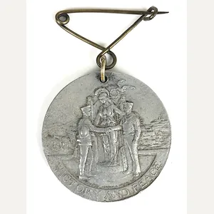 WW1 Peace Celebration 1919 Medal Knottingley City of Wakefield West …