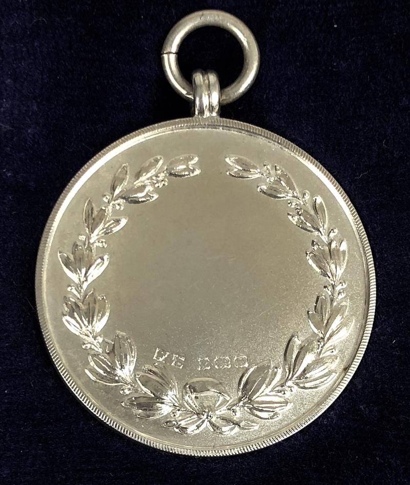 Romford Victoria Cottage Hospital Services Rendered 1928 Silver Medal — image 3