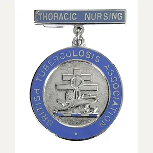 British Tuberculosis Association Thoracic Nursing Hospital Badge London