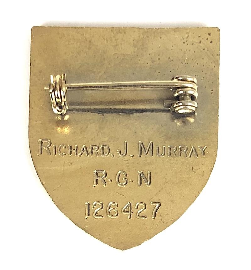 Highland College of Nursing & Midwifery R.G.N. Nurses Named Badge — image 2