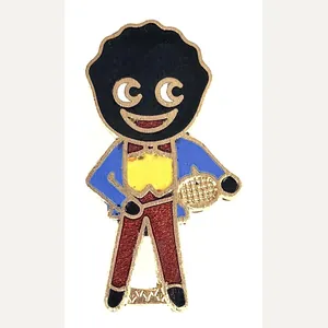 Robertsons 1970s Golly tennis player advertising badge