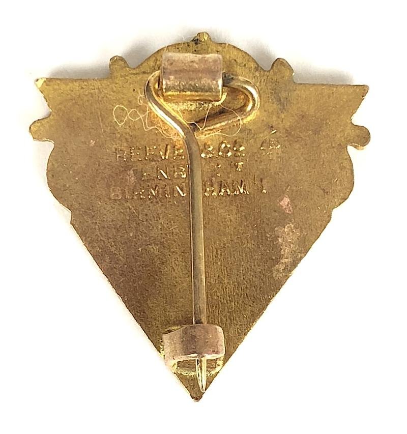 Butlins 1949 Clacton Holiday Camp Girl In The Sun Badge — image 2