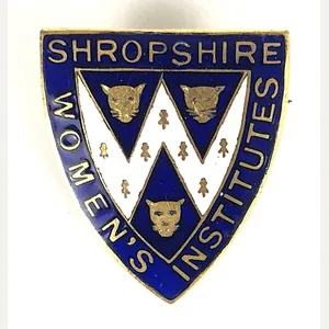 National Federation of the Women's Institutes Shropshire WI badge