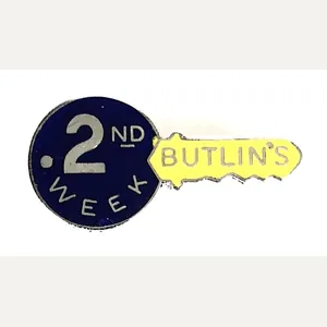 Butlins Holiday Camp 2nd Week Chalet Key Badge