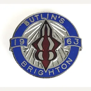 Butlins 1963 Brighton holiday camp lantern badge