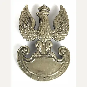 WW2 Free Forces Polish Eagle Cap Badge