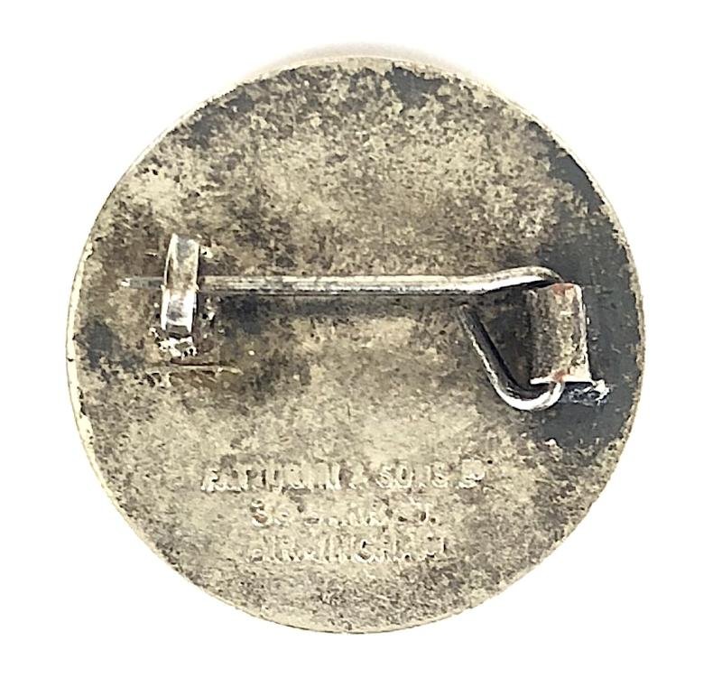 Butlins 1954 Ayr holiday camp Mr Sun badge — image 2