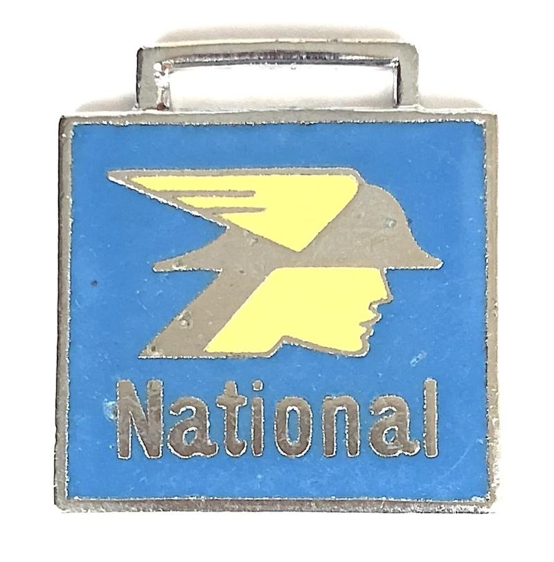 National Brand Petrol Shell-Mex and BP Ltd advertising key fob badge