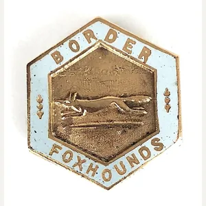 Border Foxhounds hunt supporters badge