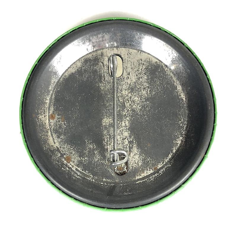 'Make Merry with Shell' 1984 advertising slogan promotional badge — image 2