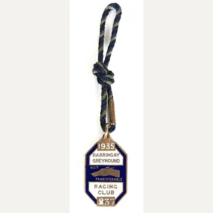 1935 Harringay Greyhound Racing Club Membership Badge London