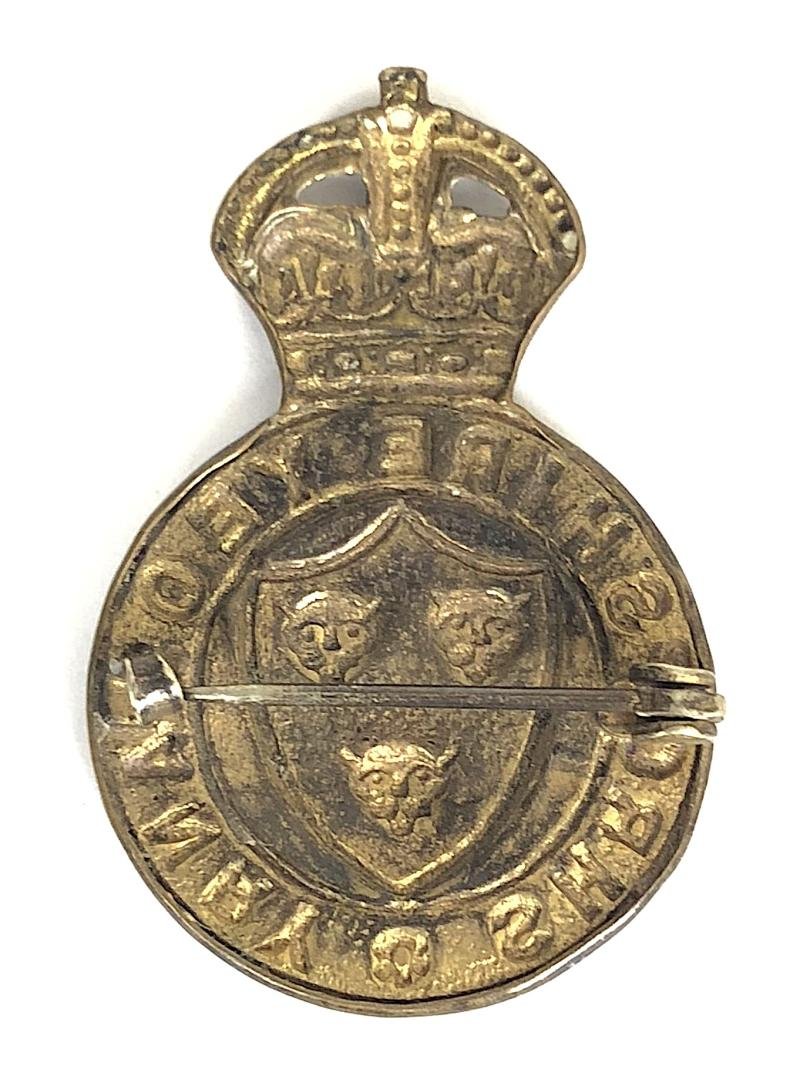 Shropshire Yeomanry ATS Attached Breast Badge c.1940 - 1945 — image 2