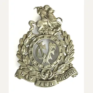 Volunteer Civil Force Winston's Bobbies VCF hat badge c.1911 -1918