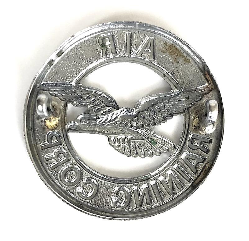 Air Training Corps ATC white metal cap badge — image 2