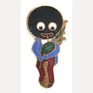 Robertsons Golly Bagpiper white waistcoat badge green bag and drones …