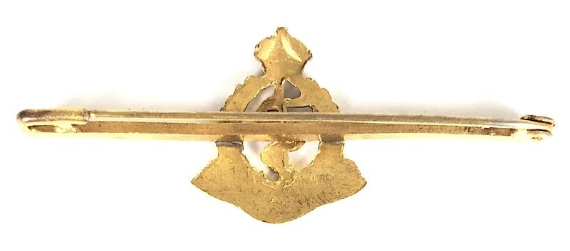 WW2 Royal Army Medical Corps sweetheart brooch — image 2