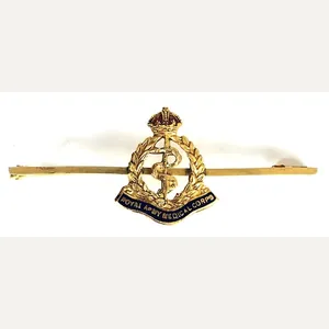 WW2 Royal Army Medical Corps sweetheart brooch