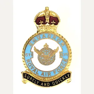 RAF No 511 Transport Squadron Royal Air Force badge H.W.Miller