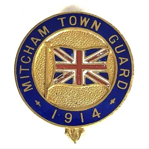 Mitcham Town Guard 1914 Volunteer Training Corps VTC Badge Surrey
