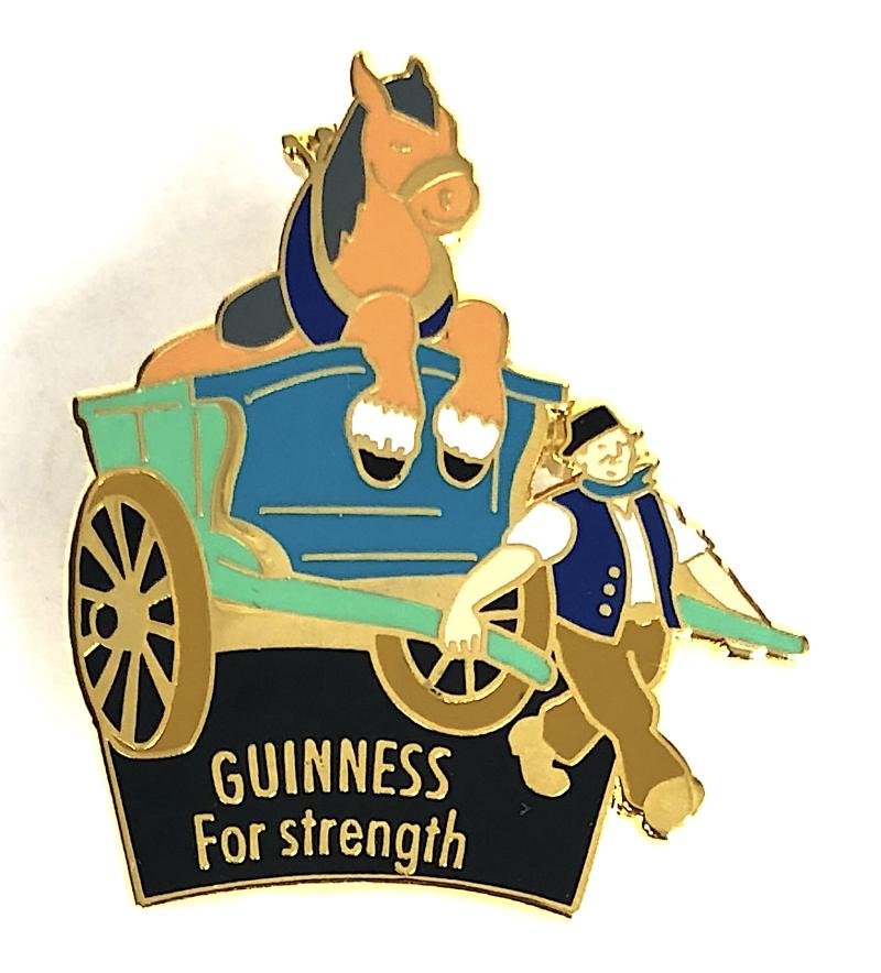 Guinness & Co Limited Edition Horse & Cart Badge — image 2