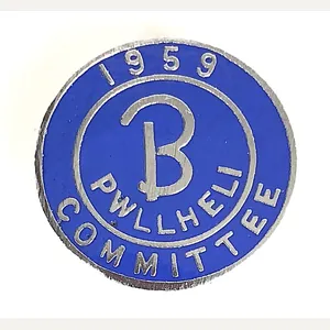 Butlins Pwllheli Holiday Camp 1959 Committee badge