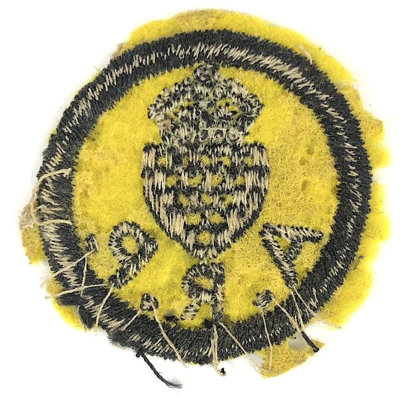 WW2 Air Raid Precaucautions ARP Cornwall Area cloth badge — image 2