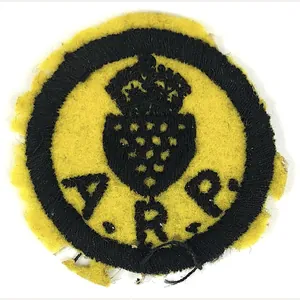 WW2 Air Raid Precaucautions ARP Cornwall Area cloth badge