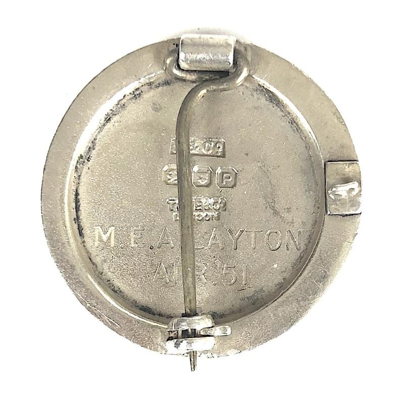 League of St Bartholomew's Hospital Nurses qualification silver badge — image 2