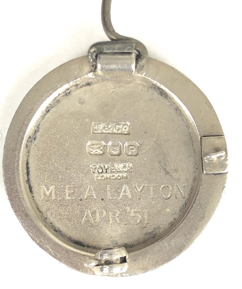 League of St Bartholomew's Hospital Nurses qualification silver badge — image 3