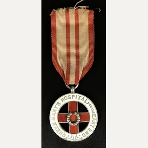 Queen Marys Hospital for the East End 1931 silver nurses …