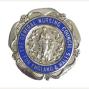 General Nursing Council State Registered Nurse 1958 SRN Badge
