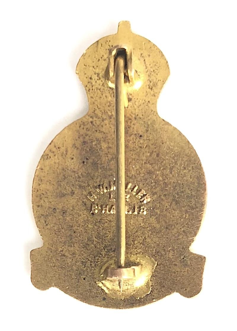 RAF No 101 Bomber Squadron Royal Air Force Badge H.W. Miller c.1940 — image 2