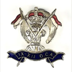 9th/12th Royal Lancers (Prince of Wales's) Cavalry Regiment O.C.A. Badge