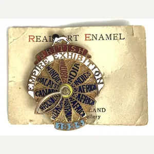 1924 British Empire Exhibition Wembley London participants badge