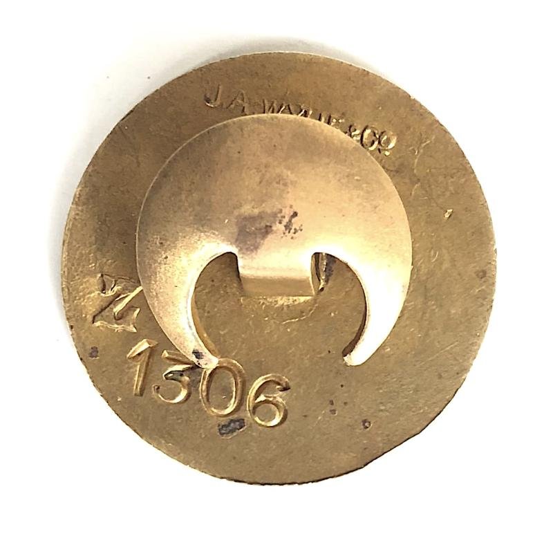 WW1 Rhymney Railway or LB&SCR 1st Issue war service badge — image 2