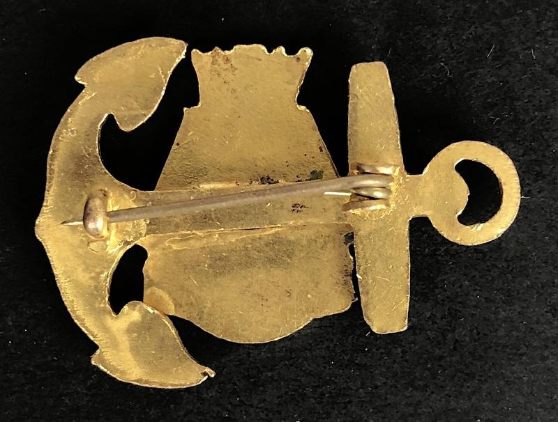 Royal Navy HMS Southampton Ships Crest Anchor Badge — image 2