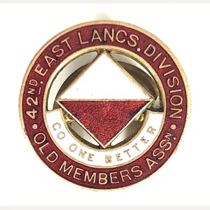 42nd East Lancashire Division Formation Sign Old Members Association Badge