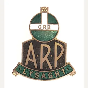 John Lysaght Ltd Orb Iron Works Newport ARP air raid …