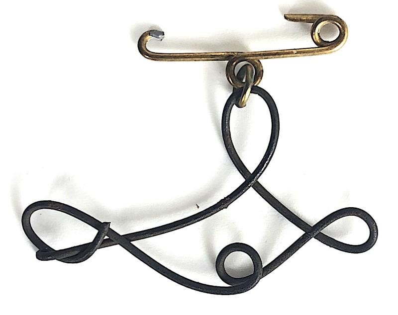 British Red Cross 1916 Zeppelin wire card backing sold to raise funds for the war effort — image 2