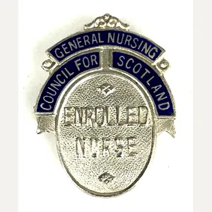 General Nursing Council of Scotland Enrolled Nurse silver badge