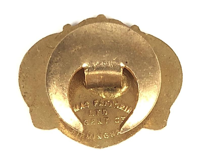 Professional Fire Brigade Association PFBA union members badge c1949–1954 — image 2