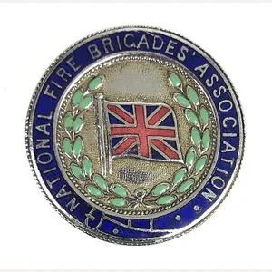 National Fire brigades Association NFBA firemans badge