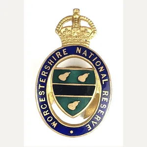 WW1 Worcestershire National Reserve home front badge