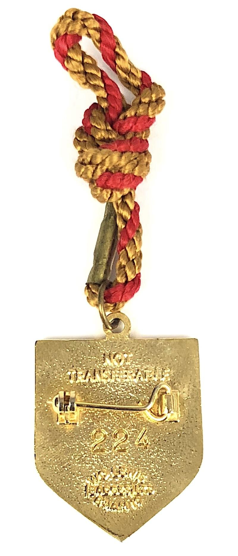 2005 Folkestone Horse Racing Club Badge closed course Kent — image 2