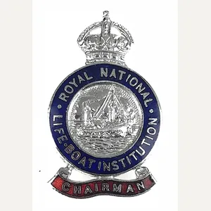 Royal National Lifeboat Institution RNLI Chairman Badge