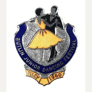 Butlin Filey 1960 Junior Dancing Festival badge