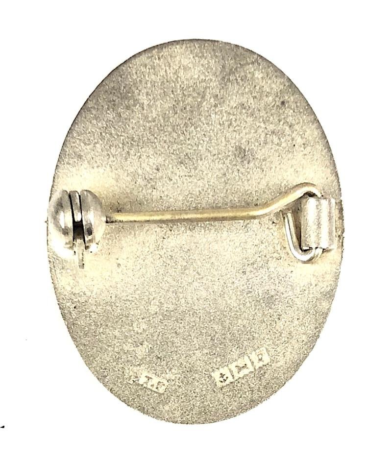 National Nursery Examination Board Hm 1966 silver badge — image 2