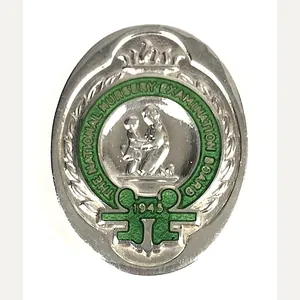 National Nursery Examination Board Hm 1966 silver badge