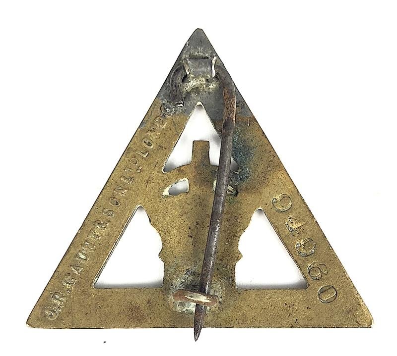 WW1 On War Service 1916 womens munition workers badge J.R.GAUNT & SON — image 2