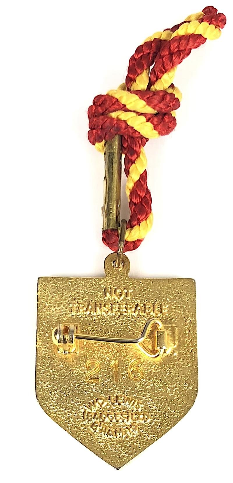 2004 Folkestone Horse Racing Club Badge closed course Kent — image 2